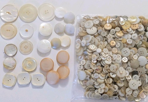 Vintage lot white and cream - lot,