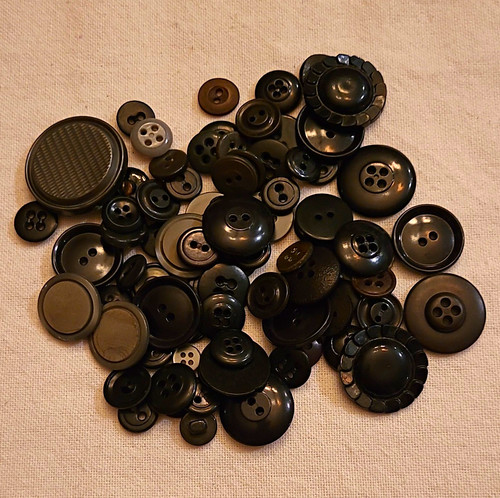 Vintage lot round sewing - vintage,