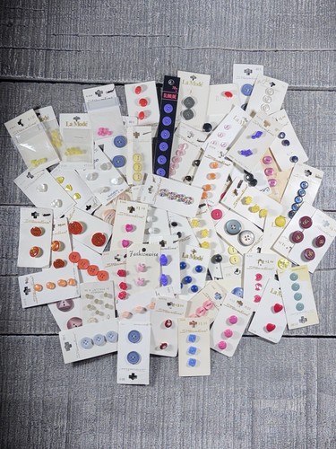 Huge lot vintage sewing button - vintage,