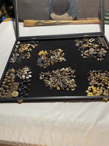 Vintage button lot a - vintage,