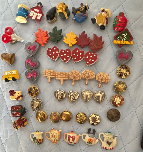 Novelty sewing buttons - novelty,