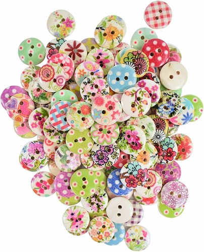 Trixes polka dot buttons x100 - dot,