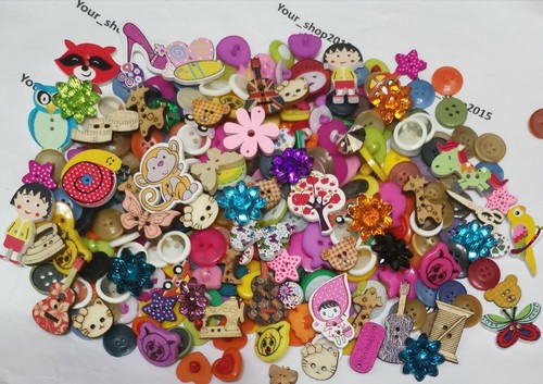 Mixed buttons assorted animal - mixed,
