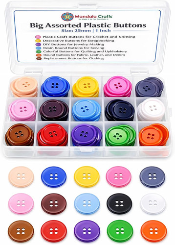 Mandala crafts 25mm inch big - 25mm,