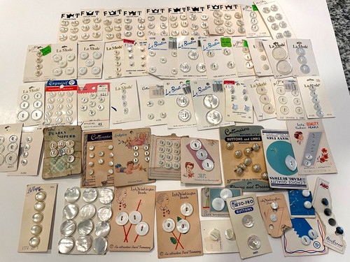 Vintage modern lot white - lot, mop