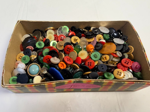 Large vintage button - vintage, mixed