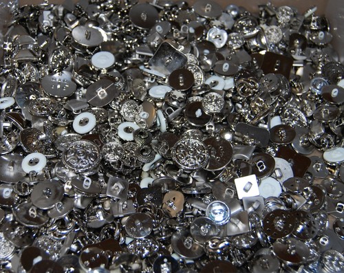 Shiny buttons mixed sizes - mixed,