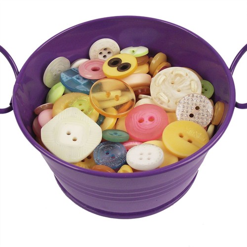 Mixed assorted buttons - mixed, by