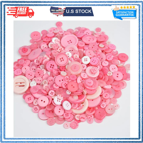660 resin buttons assorted - resin,
