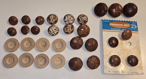 Sets vintage buttons - of,