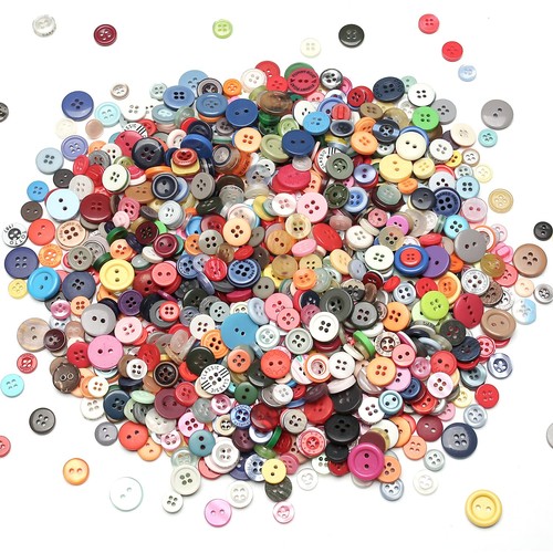 1000 pcs resin buttons - pcs,