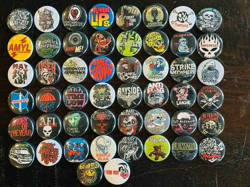 Assorted emo metal punk - assorted, metal/