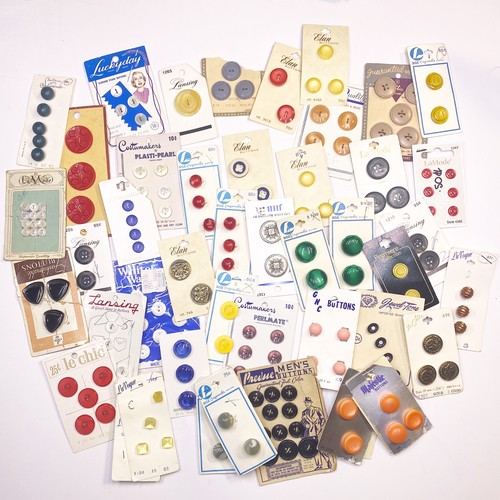 Lot vintage buttons - lot, on