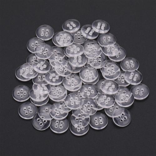 Clear transparent sewing - clear,