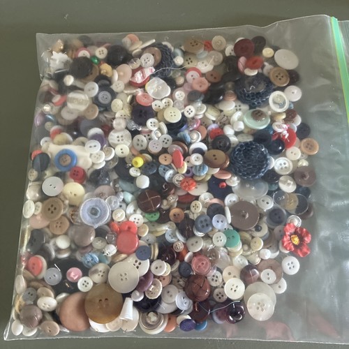 Bulk vintage buttons - vintage,