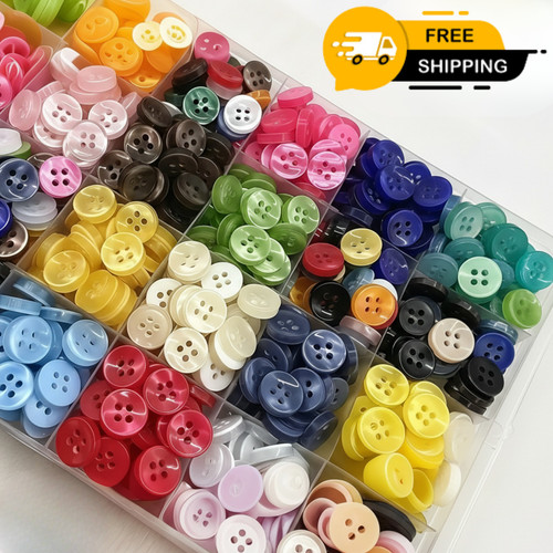 300pcs assorted sewing - 300pcs, buttons