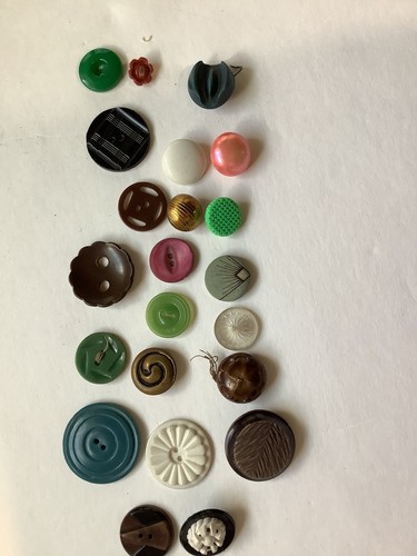 Vintage mixed button - vintage,