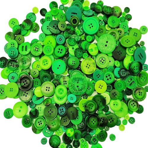 600 700pcs green - 600-700pcs, buttons