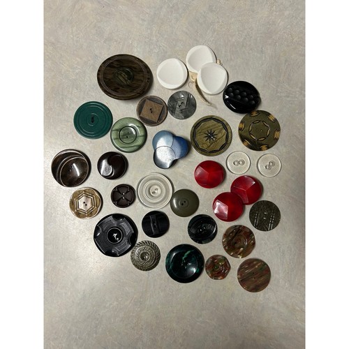 Vintage large buttons - vintage,