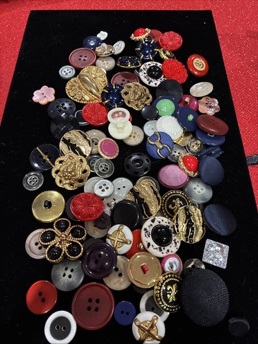 Vintage buttons lot - vintage,