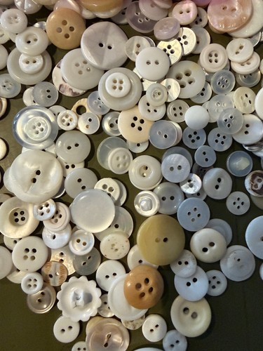 Lot vintage buttons one - lot, of