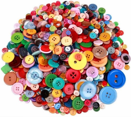 Sewing buttons mixed lot - mixed,